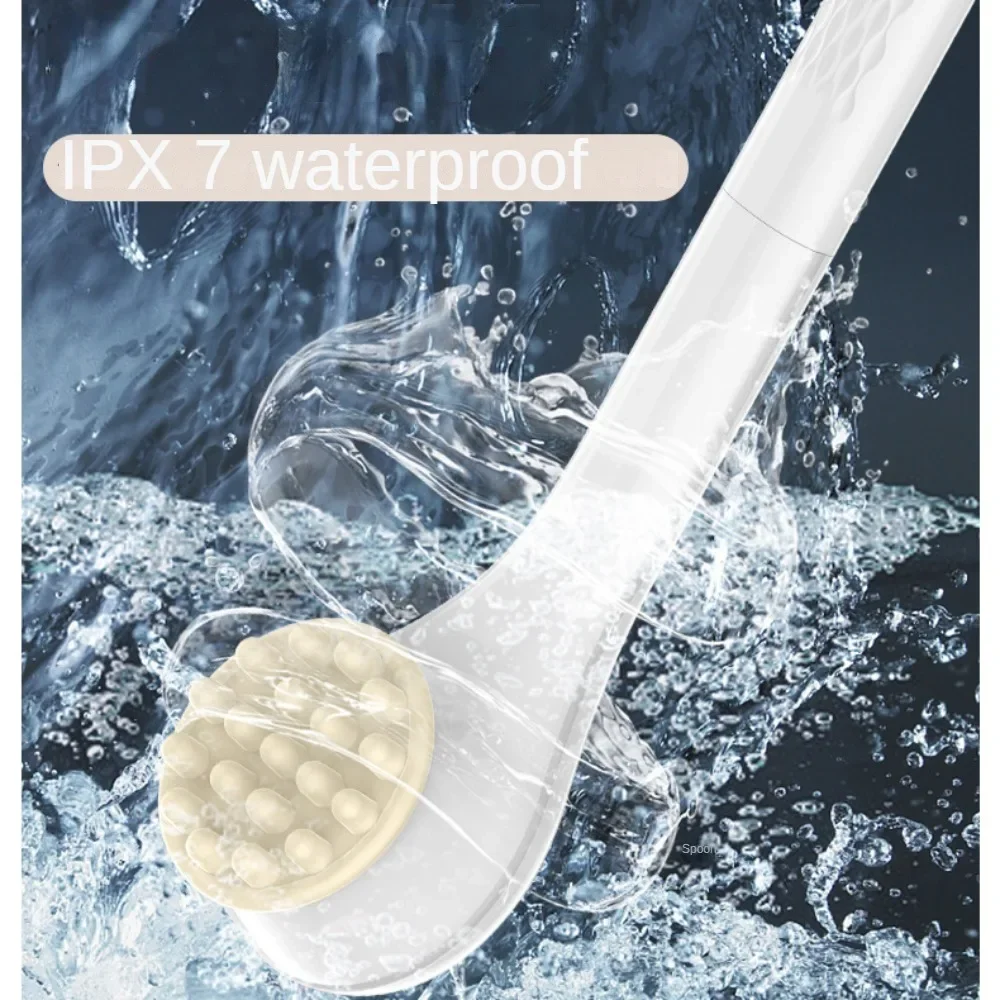 Electric Bath Brush Home Body Cleaning Massage Rubbing Mud Brush Automatic Long Handle Bath Back Electric