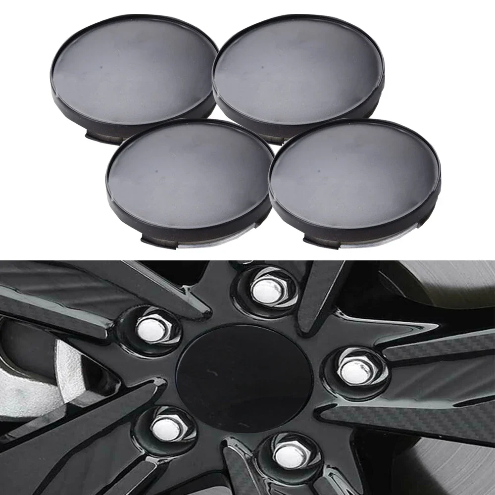 4 Pcs 54mm 9 Lugs Universal Black Auto Car Wheel Martinique 4 Pcs 54mm 9 Lugs Universal Black Auto Car Wheel Martinique