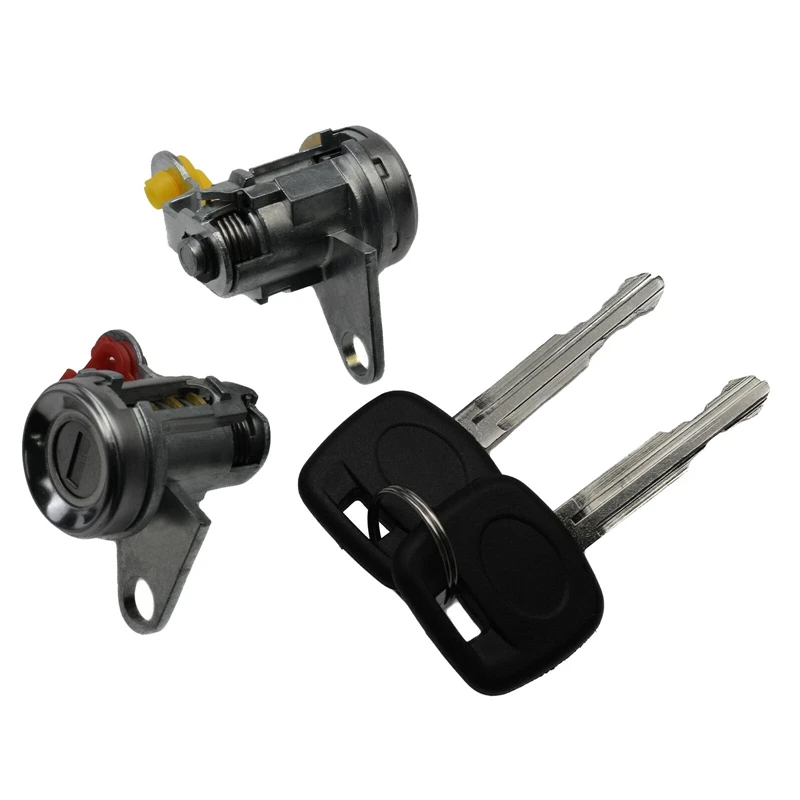 

Pair Front Door Lock Cylinder Set Kit With Keys For 95-04 Toyota Tacoma 96-02 Corolla 96-00 RAV4 6905135070,69051-35070