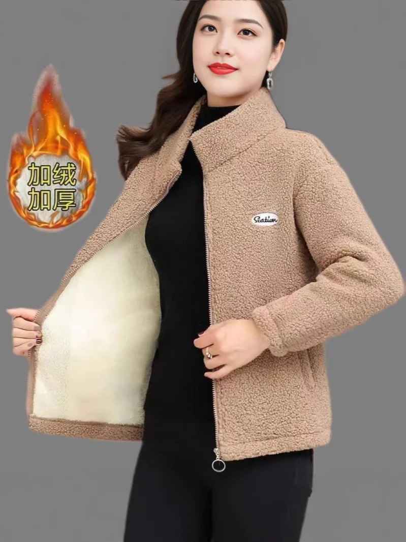 Women's Fleece Jacket - Polar Fleece Coat With Thick Zipper Liner | Warm Winter Outerwear