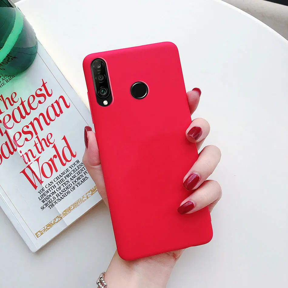 Vibrant Candy Color Matte Soft Silicone Phone Case