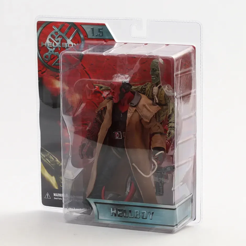 Mezco-hellboyモバイルアクションフィギュア、7インチ、モデル
