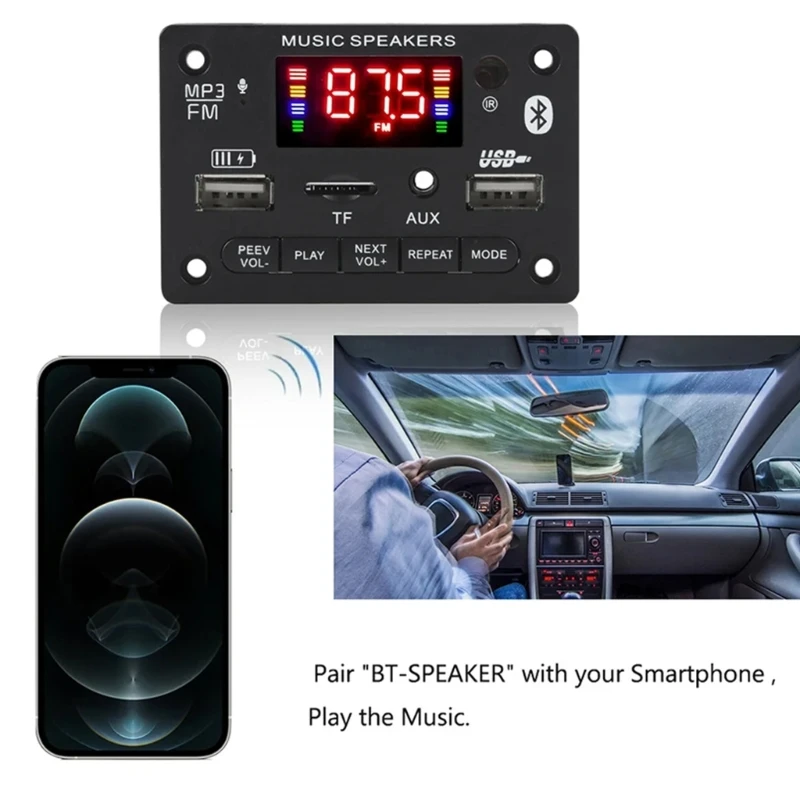 

Усилитель-декодер, цветной экран, MP3-плеер, стереоресивер, беспроводной модуль