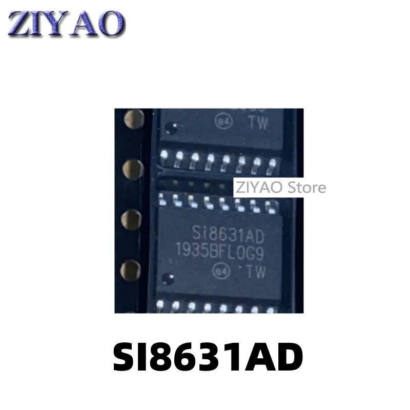 

5PCS SI8631AD SI8631BD SI8631ED SI8631 SOP16 Digital Isolator Chip