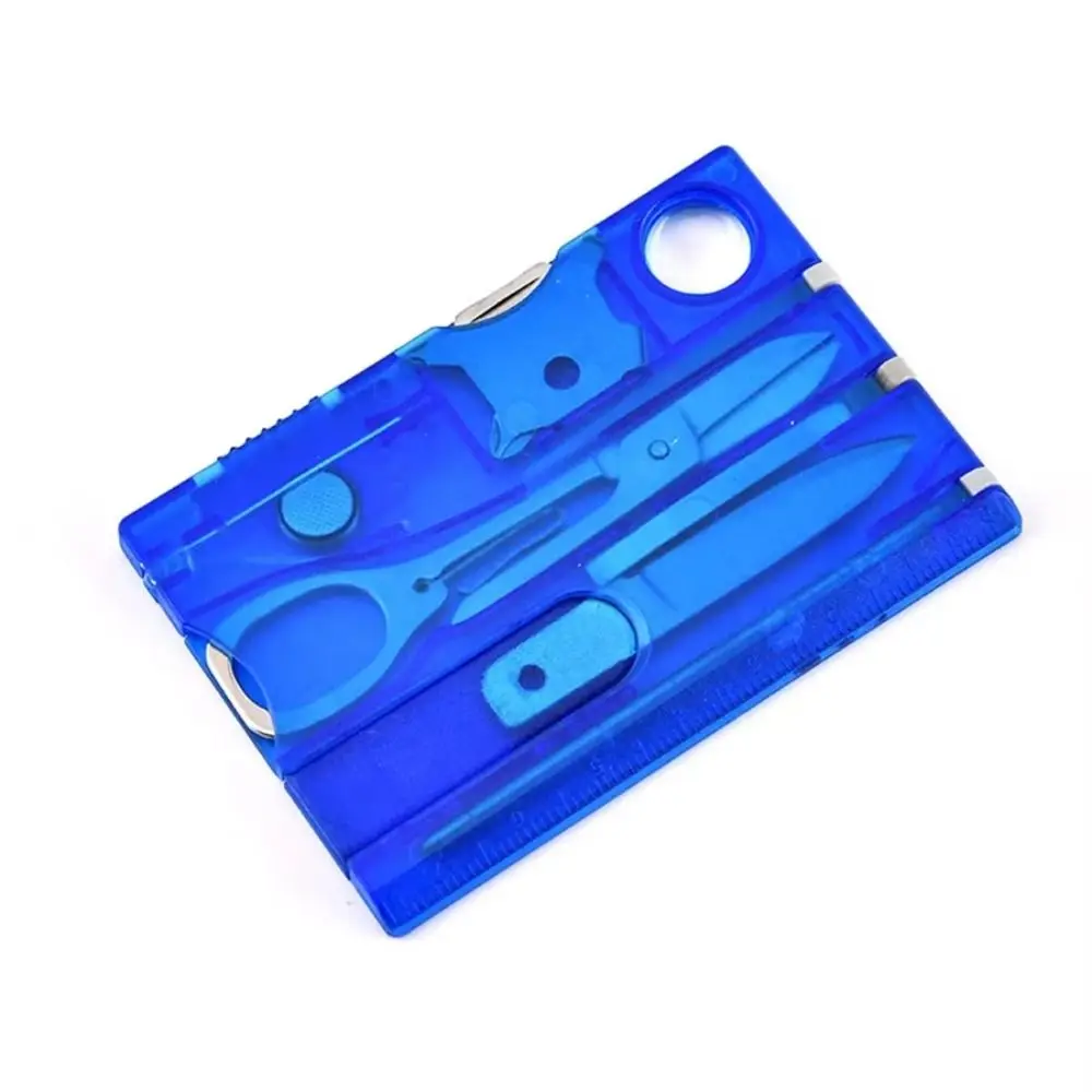 Ultradünne Outdoor-Multitool-Tasche, Mehrzweck-EDC-Gadget-Kartentyp für den Außenbereich, 12-in-1-Multifunktions-Werkzeugkarte – Detail 10