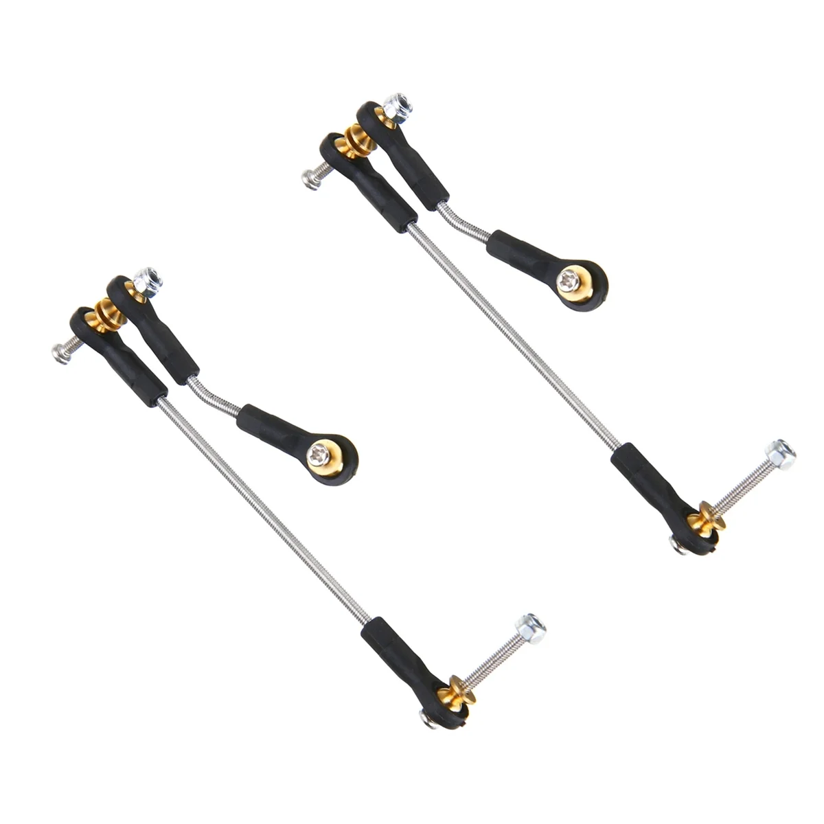 BAAU 5 Set Steering Pull Rod Servo Rod Upgrade Parts for B14 B24 B16 B36 C14 C24 C44 1/16 RC Car Accessories