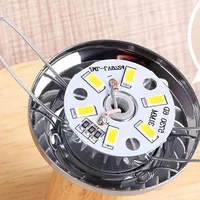 LED Bedside Table Lamps Simple Chinese Style Decoration Table Lamps Dimmable USB Plug Fabric Lampshade Bedroom Night Light 6