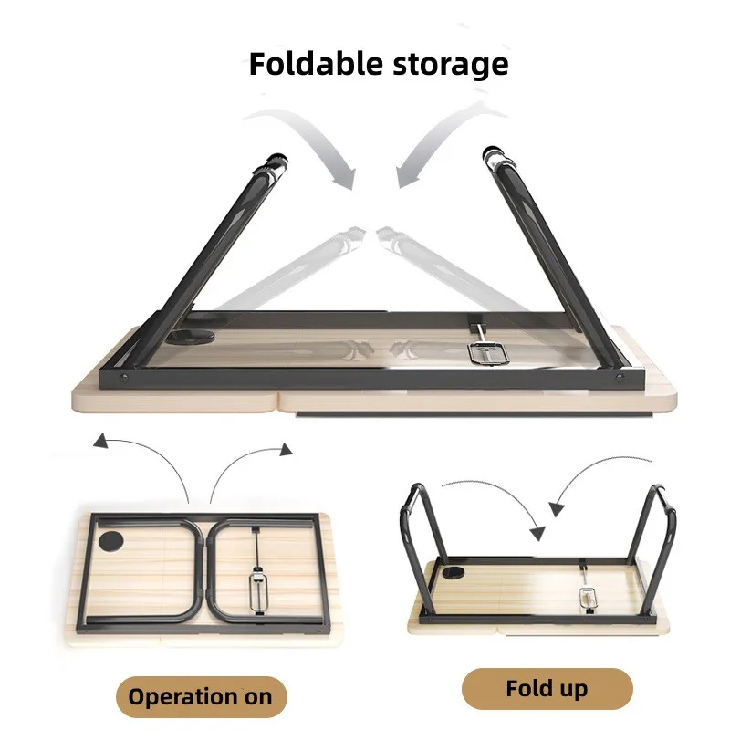 Folding Camping Table Outdoor Picnic Table Aluminum Alloy Laptop Durable Ultra-light Portable Fishing
