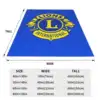 Lions Clubs International Four Seasons Comfortable Warm Soft Throw Blanket Lions Clubs International Lions Club International 4