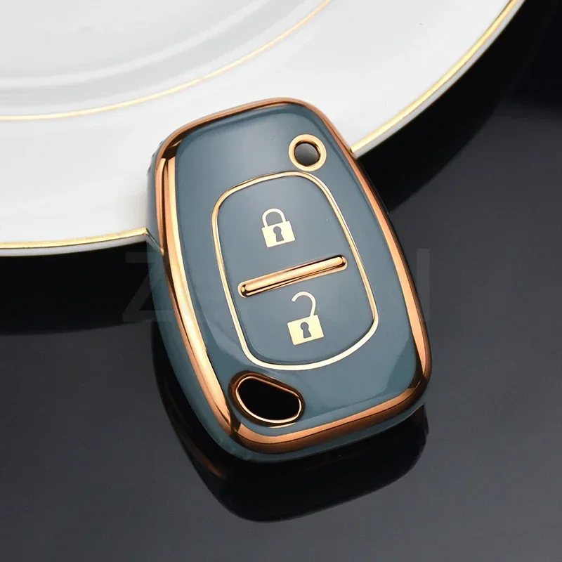 2 Pulsanti Car Key Shell Fob Case Portachiavi Per Renault Movano Trafic Renault Kangoo Per Vauxhall Opel Vivaro Accessori