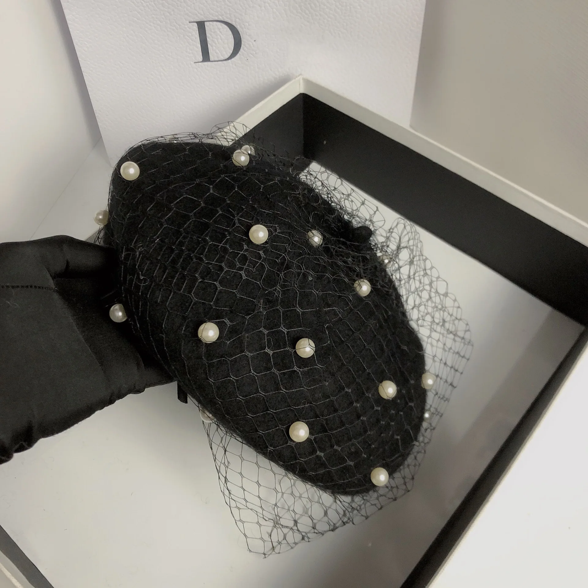 Bérets en maille et laine perlée, à la mode et polyvalents, petit parfum, chapeau de citrouille, chapeau étoile, nouvelle collection automne et hiver
_voghion.com