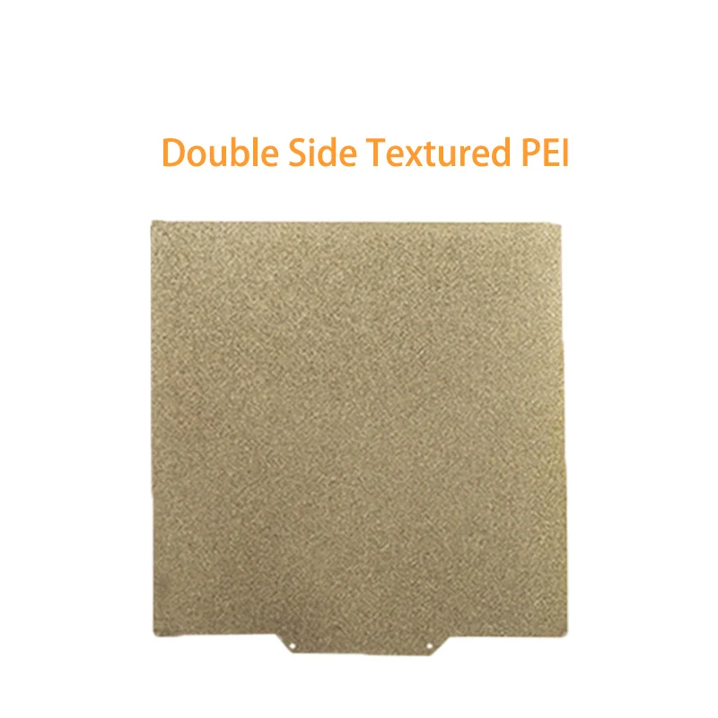 ENERGETIC 300x300mm Double Sided Textured PEI Spring Steel Sheet Powder Coated PEI Build Plate For Voron 2.4 3D Printer xcr 3d printer parts pei powder coated spring steel sheet double sided textured build plate base heat bed 220 235 310 410mm