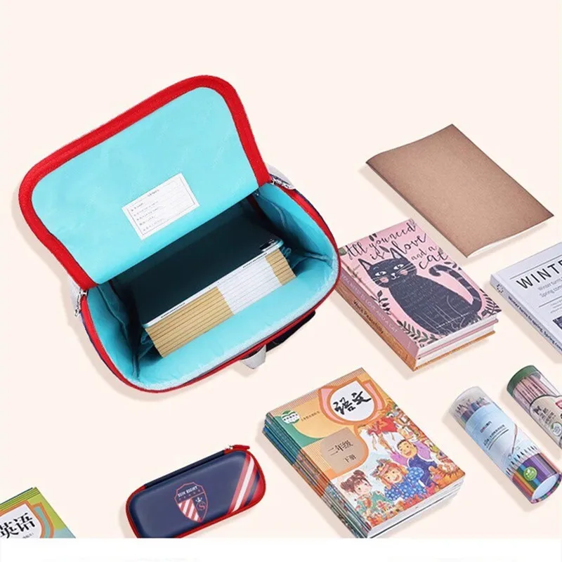 Sun Eeight School Bags For Boys Girls Grade 1-5 Primary Student Shoulder Orthopedic Backpack Large Capacity Kids Gifts Mochilas