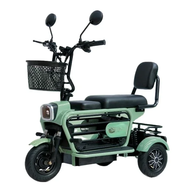 

Customized Color Electric Tricycle Equipped with 350W Motor 12ah Lead-Acid Battery