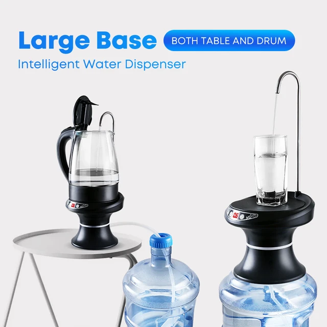 Pompe de distribution d'eau, pompe à eau de boisson électrique, pompe à  bouteille d'eau automatique Portable pour bouteille de 2-5 gallons -  AliExpress