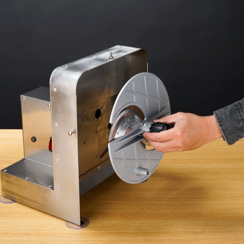 Commercial vegetable and fruit multi-function slicer electric automatic lemon Potato slicer manual and electric dual use 2