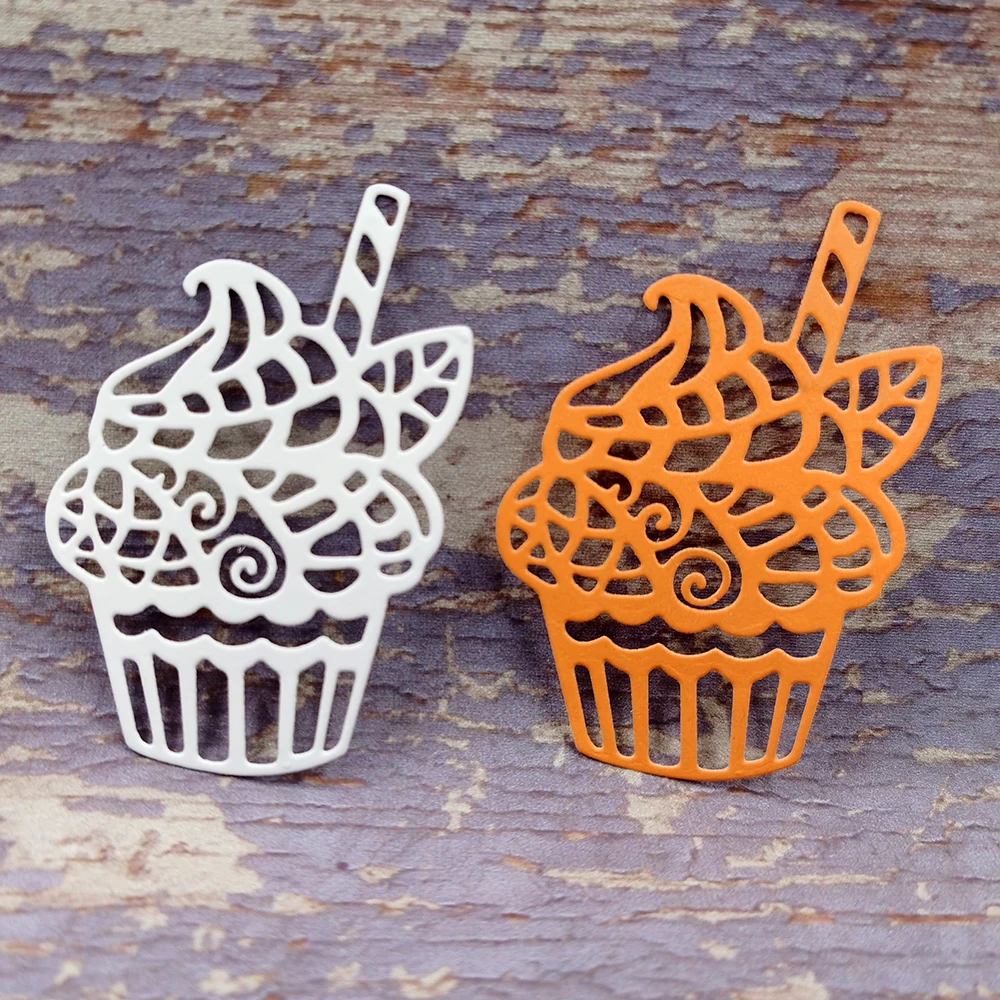 

Ice Cream Metal Cutting Die Cut Mold Photo Album Card Making Stencil Paper DIY Craft Handmade Happy Birthday Mould