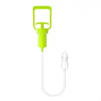D7YD Gentle Baby Nasal Aspiration Device Hand Operated Suction Control Leakproof Silicone Tip Quiet Hygienic Care