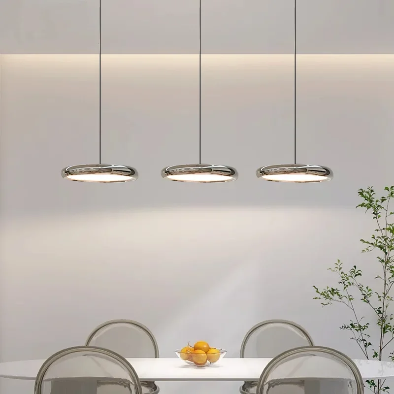 

Modern Minimalist Restaurant Chandelier, Art Light, Luxury, Single Head Bar, Vintage, Medieval Dining Table, Lighting Fixtures