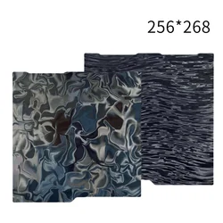 Textured and Smooth PEI Spring Steel Sheet Build Plate, 256x268mm - 256x268 (Wave--Silk)