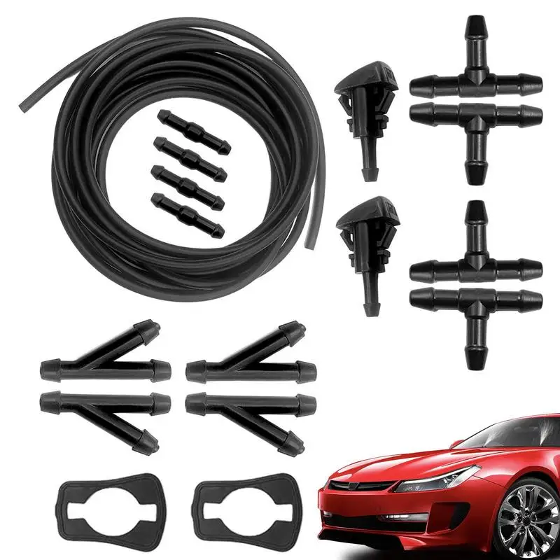 5mUniversalWindshieldWasherNozzleHoseTubePipeFrontWindow