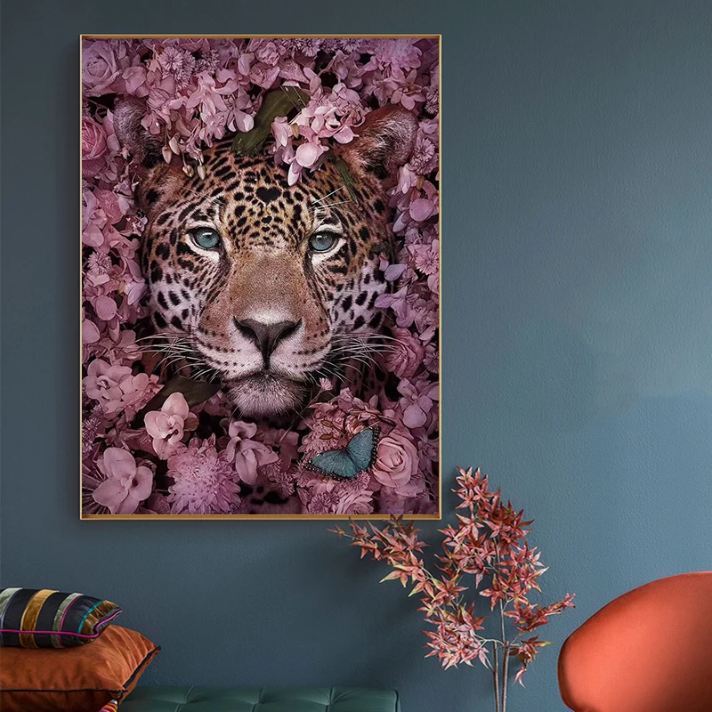 5D DIY Diamond Painting Landscape Animal Flowers Cross Stitch Kit Full Round Diamond Embroidery Mosaic Picture Home Decor Gifts