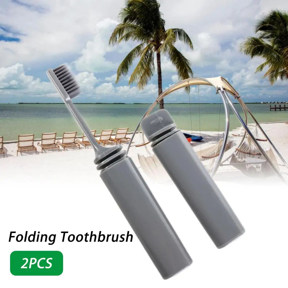 

Foldable Hotel Teeth Clean Folding Toothbrush Oral Health Cleaner Travel Toothbrush Oral Care Brush Tooth Brush Bamboo Charcoal