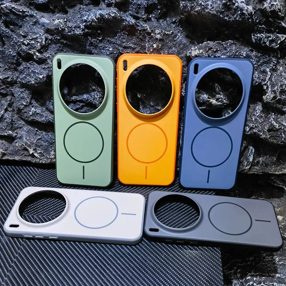 Luxury Shockproof Anti-Fall Protective Case with Comfortable Feel for Smartphones