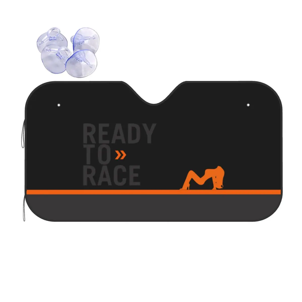 

Motorcycle Ready To Race Sunshade Windscreen Motocross Racing Awesome Cover Front Block Window Sun Visor Accessories Covers