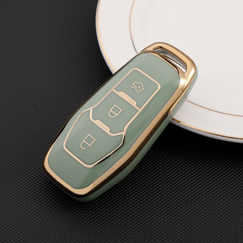 Premium TPU Car Key Case Cover - Sleek Protection for Your Vehicle Key Accessories