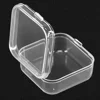 20Pcs Earplug Storage Box Mini Transparent Plastic Small Container Case Pill Hook Jewelry Organizer For Home Small Thing Storage 4