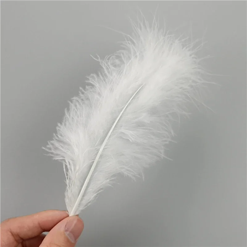 10-15cm Colored Turkey Feathers for Crafts Fluffy Marabou Plumas DIY Wedding Party Decoration Dream Catcher Accessories