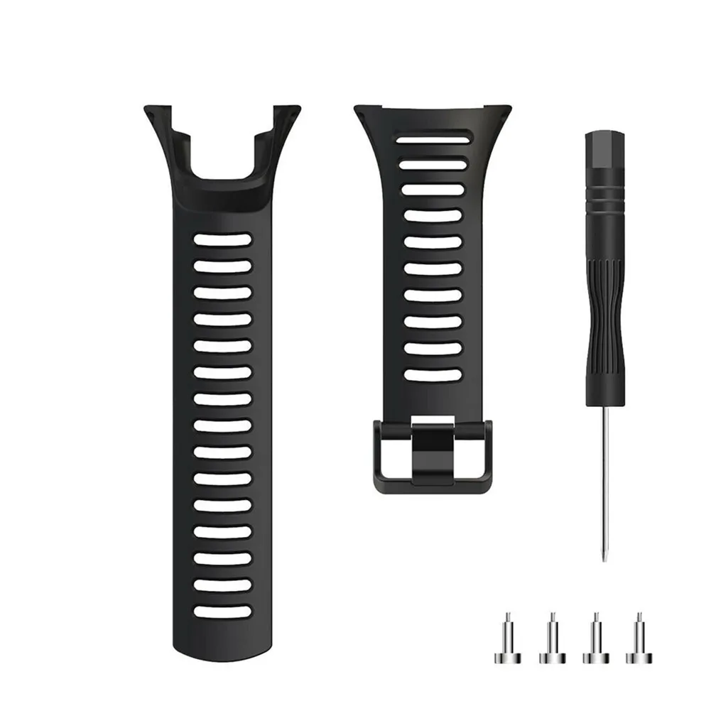

24mm Soft Silicone Sport Watch Band Replacement Repair Parts For Suunto Ambit 3 2 1 2S 3P 3R Smart Watch Accessories Wristbands