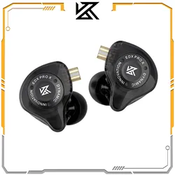 KZ EDX PRO X In Ear Dynamic Drive Earphone HIFI Bass Music Earbud Sport Noise Cancelling Headset