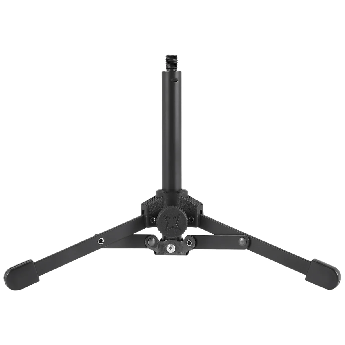 Foldable Tripod Desktop Microphone Stand Holder for Podcasts Online Chat Conferences Lectures Meetings and More microphone stand