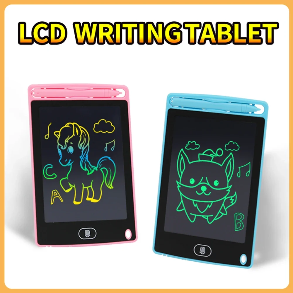 LCD 그리기 태블릿 4.4/6.5/8.5 필기 패드 휴대용 전자 그림 보드 디지털 드로잉 교육 장난감 어린이 선물