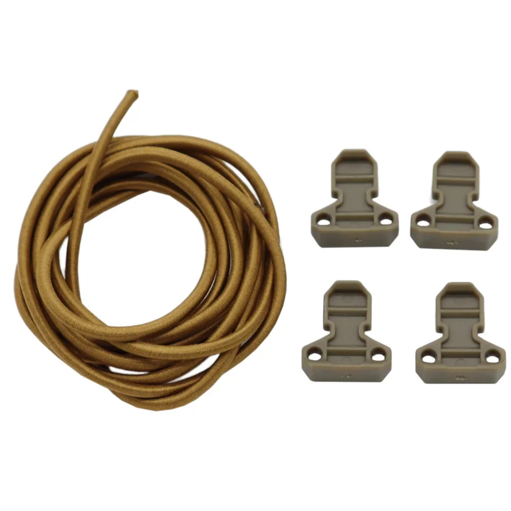 Tactical Magazine Pouch Adjustable Cord Elastic Retention Straps Flag Bungee Elastic Fastener Strap Retainer Pull Tab Fast Draw magazine pouch