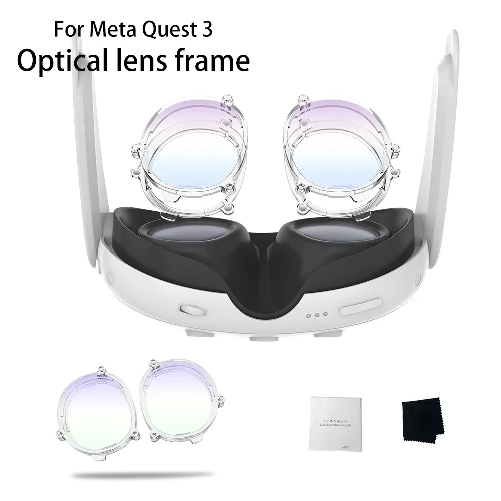 磁気眼鏡クエスト 3 レンズ近視抗青色レンズフレーム光学レンズ VR