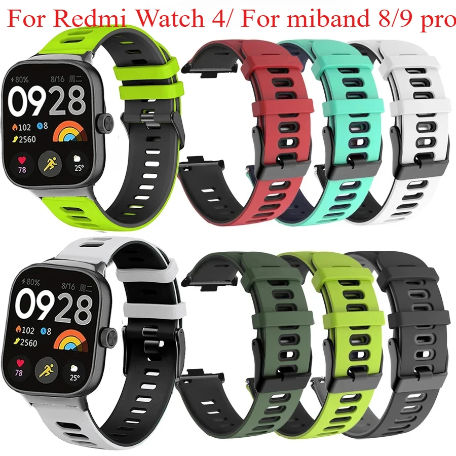 Premium Sports Silicone Watch Band Strap Replacement - Versatile Wristband Accessory