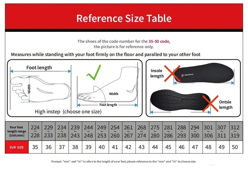 Baasploa Men Running Shoes Non-slip Shock Absorption