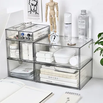 Clear Drawer Storage Box Organizer 1