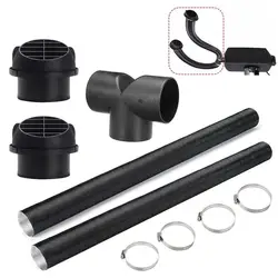 75mm Car Air Diesel Heater T/Y Pipe Duct Warm Air Outlet Vent Hose Winter Auto Parking Heater Pipe For Webasto for Eberspacher