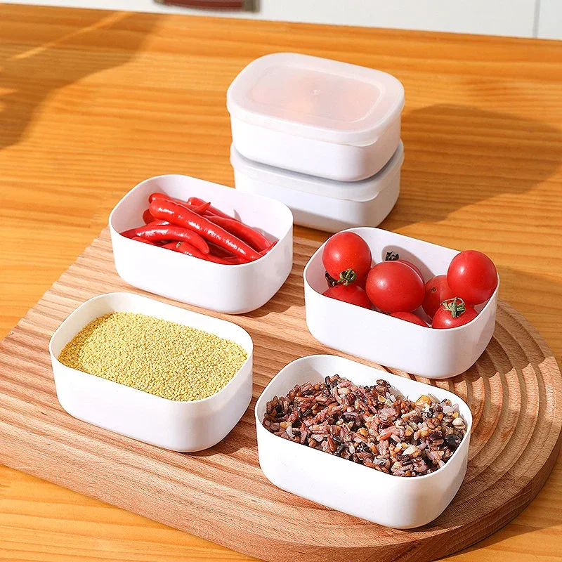 Food Sealed Crisper Refrigerator Food Vegetable Fruit Storage Container Rice Packaging Box Thermostability Kitchen Storage Boxes 4