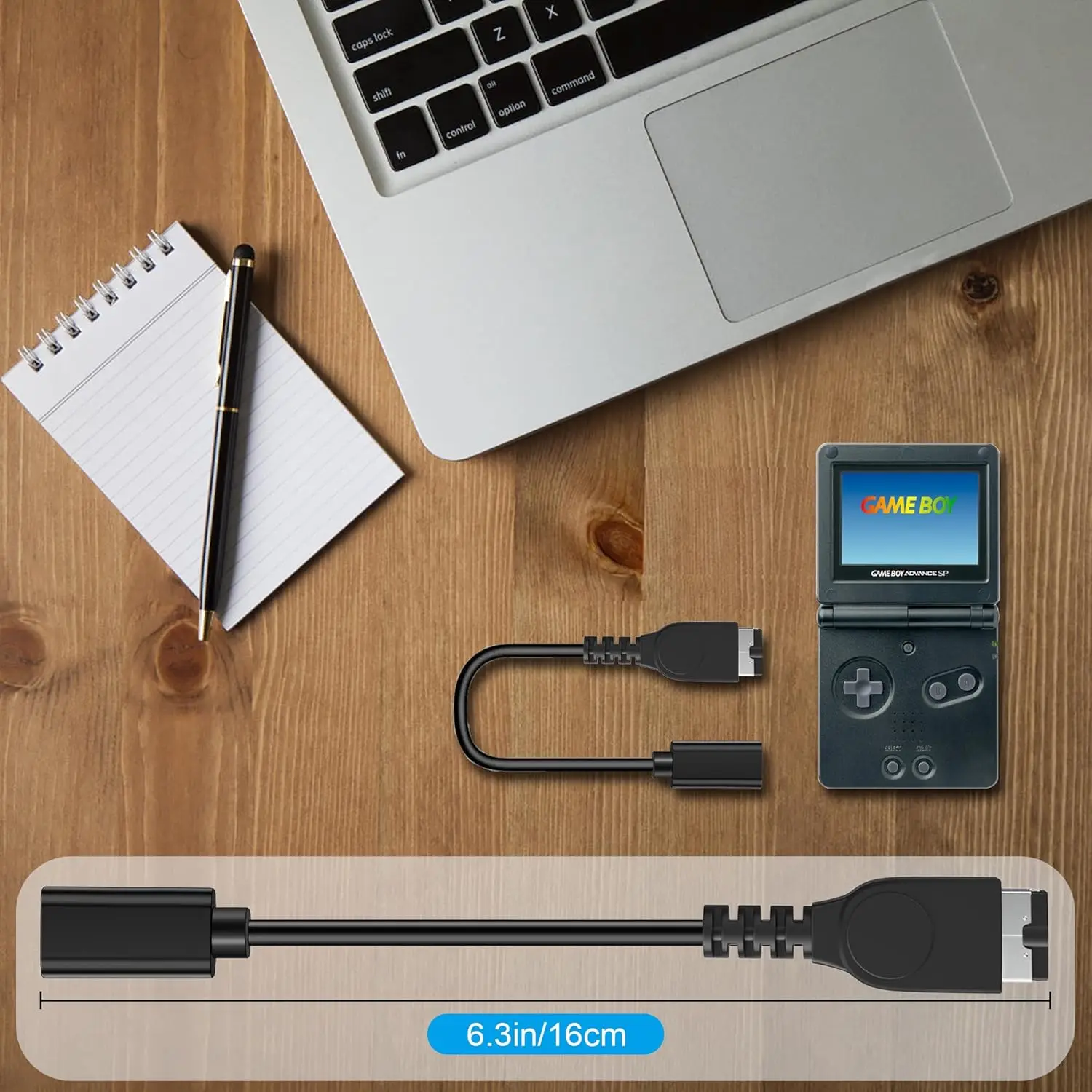 게임보이 어드밴스 SP 충전기용 USB-C, 닌텐도 DS 및 게임보이 어드밴스 GBA SP 콘솔용 USB 타입 C 어댑터 충전 케이블