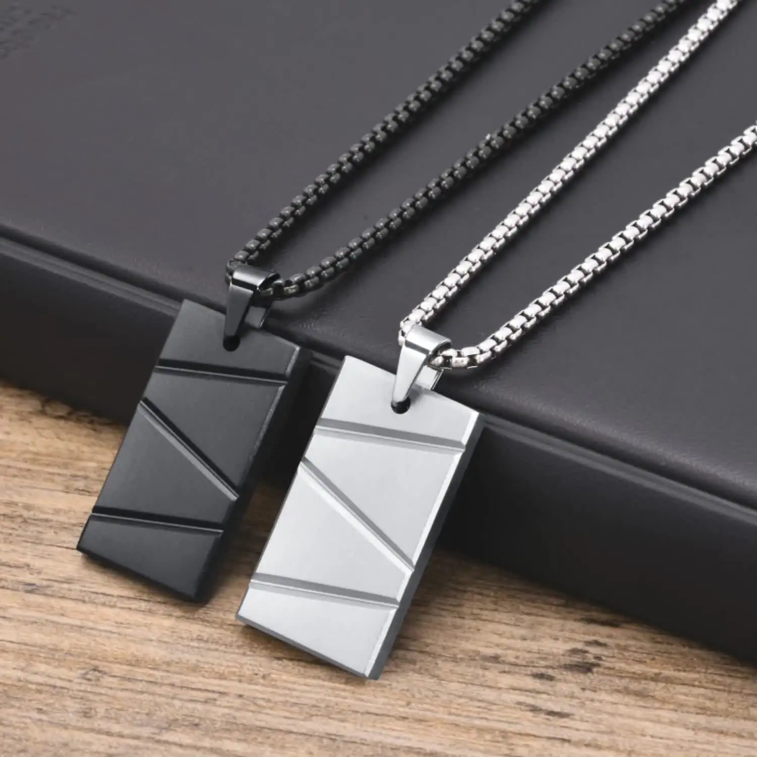 Collana Acciaio Con Zampetta Ciondolo Zampa Argento Cane - Foto 11