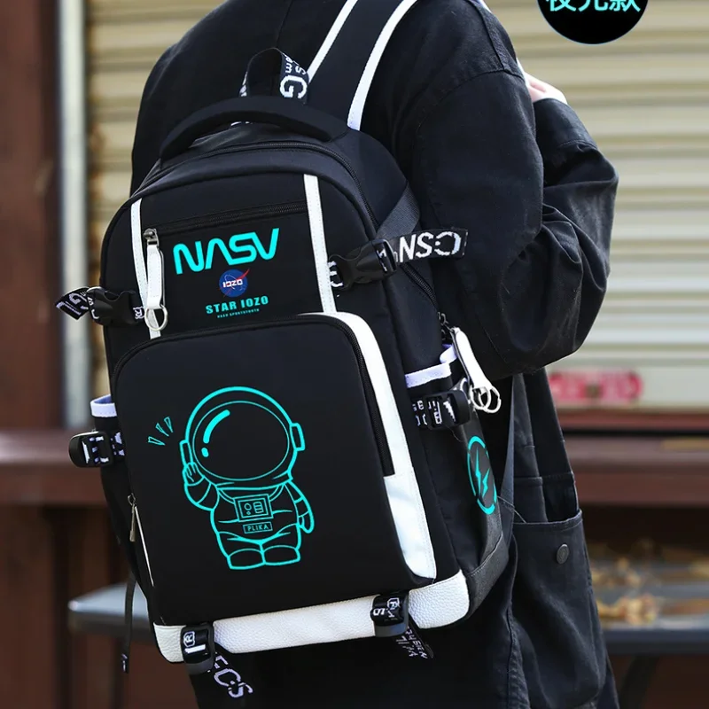 2024 Waterproof Luminous children School Bags For Boys teens Kids School Backpack Orthopedic Primary Schoolbag Book Bag Mochila 6
