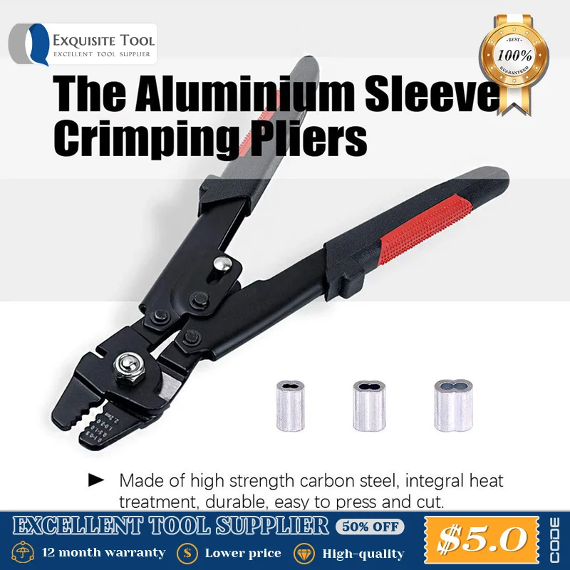 High Quality Outdoor Fish Line Crimping Pliers American Portable