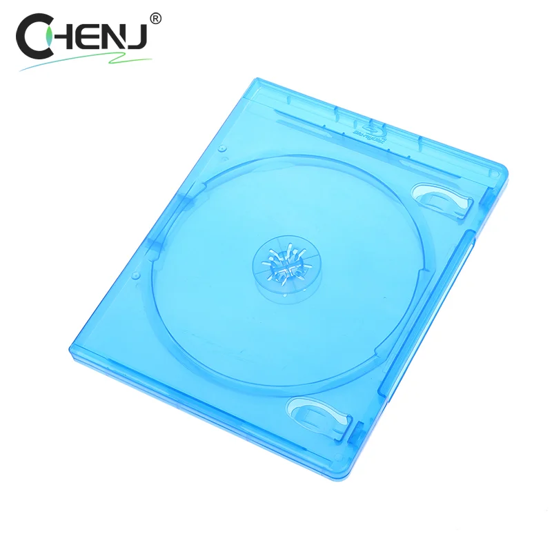 Plastic Single/Double/3/4 Piece Discs CD Game Case Cover Thickened CD DVD Disc Protective Storage Box Organizer
