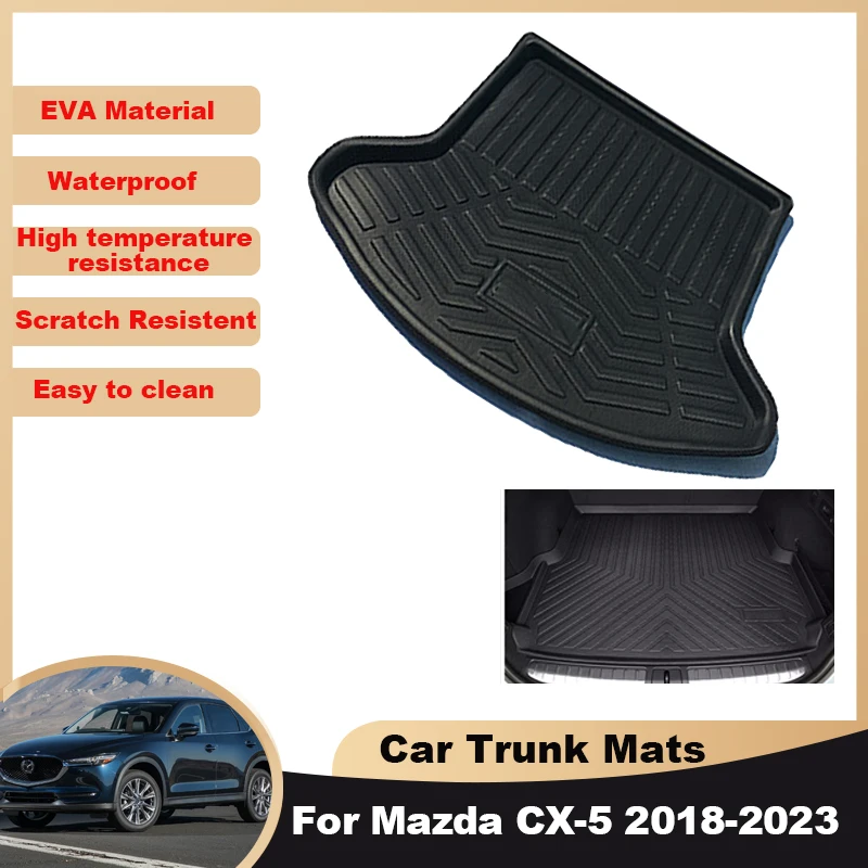 

For Mazda CX-5 CX5 CX 5 2023 2022 2021 2020 2019 2018 Car Trunk Mats Waterproof Protective Anti-Slip Storage Pad EVA Material