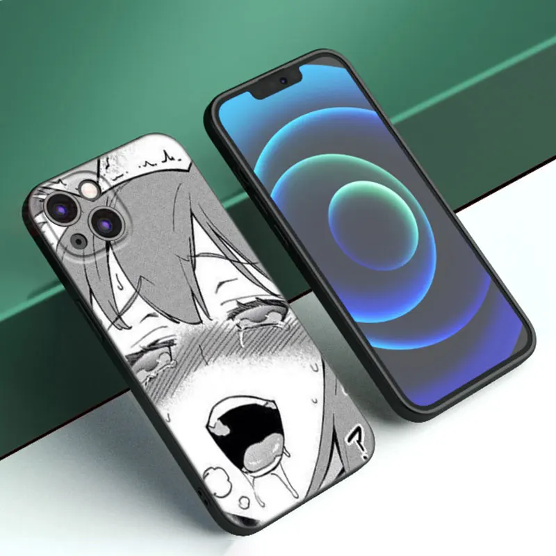 Hentai Harajuku Anime Girl Phone Case For Apple iPhone 12 13 Mini 11 14 Pro XS Max 6S 6 7 8 Plus 5S X XR SE 2020 2022 Cover- S2db795f197434224873b438ef99f6f41t